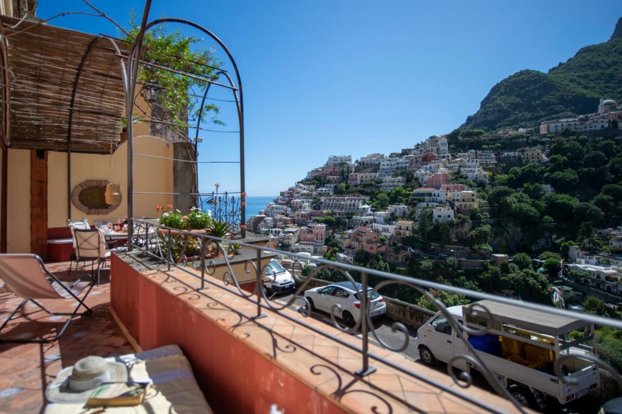 Casa Giulia - Sophisticated Apartment With View Positano Exterior foto