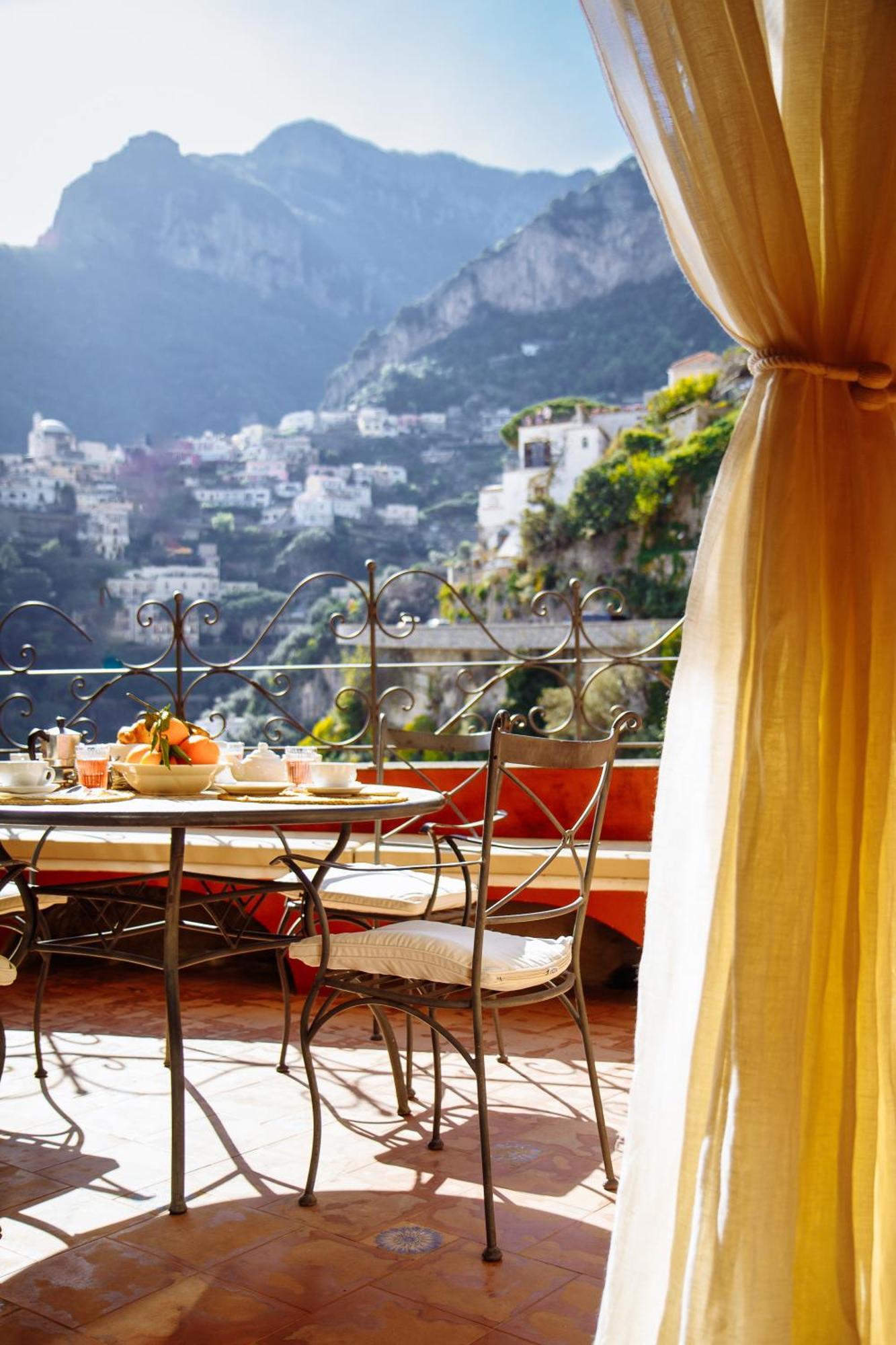 Casa Giulia - Sophisticated Apartment With View Positano Exterior foto